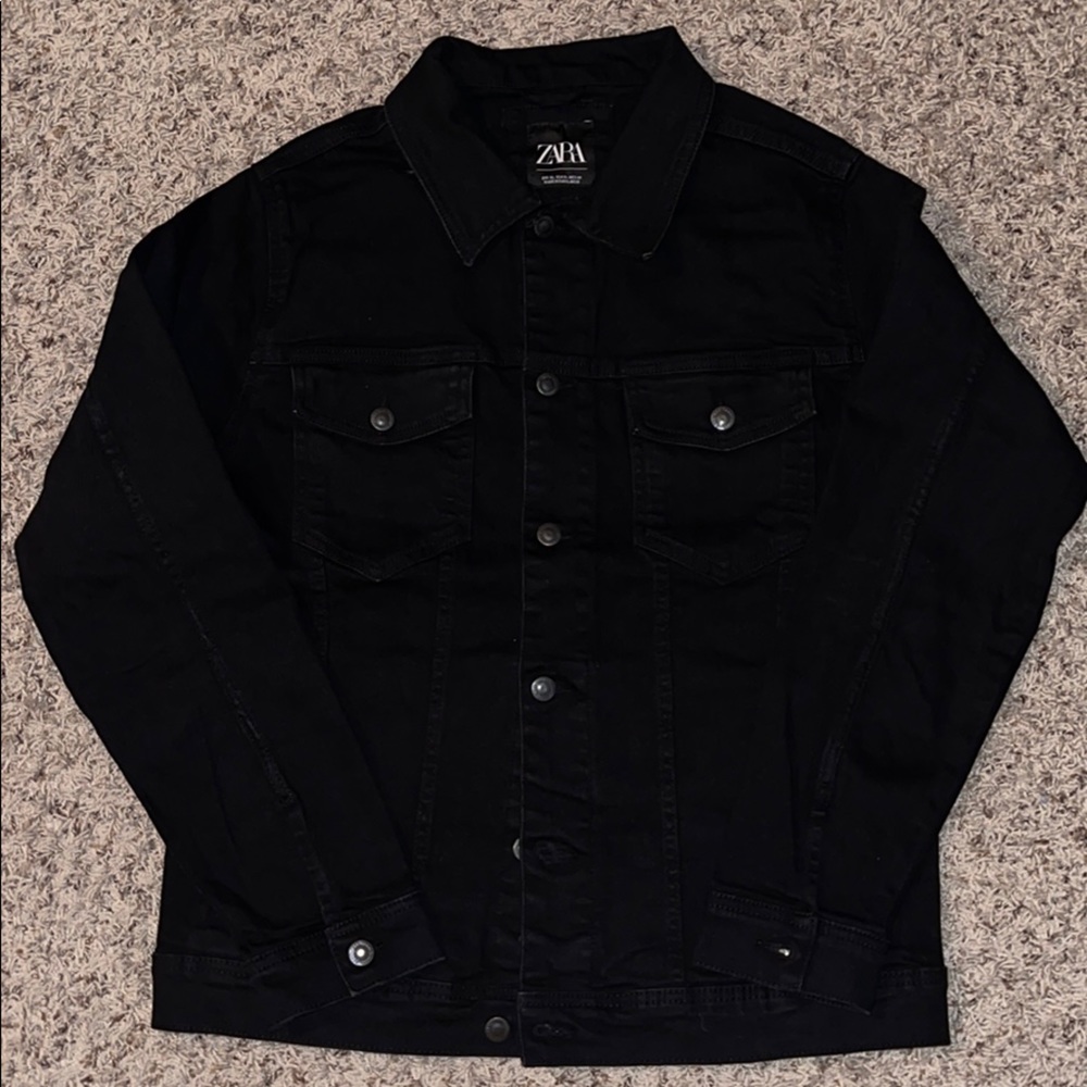 Brand New Zara jeans jacket Men Size XL/44